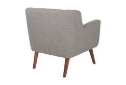 Holly Cement Chair With Coffee Legs -Furniluxe 316088 grey plywood accent chair detail 45