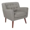 Holly Cement Chair With Coffee Legs -Furniluxe 316088 grey plywood accent chair signature 01