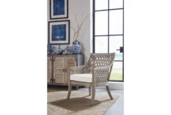 Breezy Lounge Chair With Cushion In Grey Wash Finish -Furniluxe 316109 grey plywood accent chair room 85