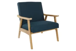 Tommy Klein Azure Chair With Brushed Finish Frame