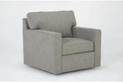 Layne 36" Swivel Accent Chair By Nate Berkus + Jeremiah Brent