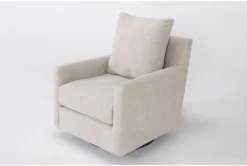 Bonaterra Sand Swivel Glider Chair 12 Bonaterra Sand Swivel Glider Chair -Furniluxe 317503 beige fabric swivel glider detail 45
