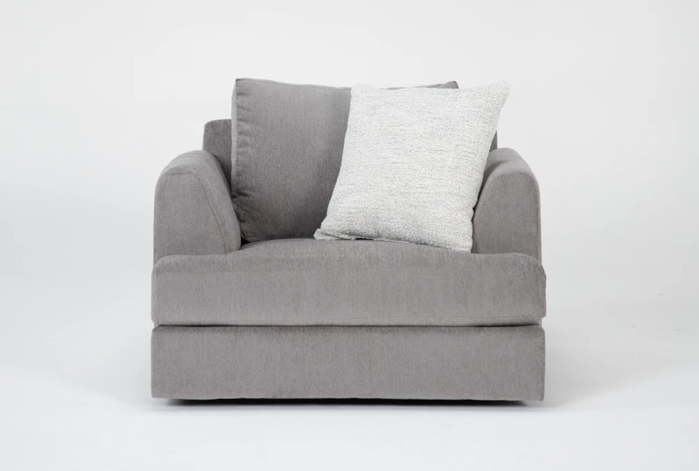 Pierson Chenille Swivel Chair 4 Pierson Chenille Swivel Chair - Image 2