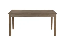 Furniluxe -Furniluxe 318614 brown fabric dining set front 02