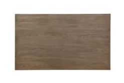 Gilman Brown 60" Dining Table -Furniluxe 318614 brown fabric dining set top 31