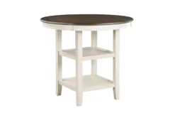 Taylor Brown/White 42" Counter Table