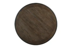 Taylor Brown/White 42" Counter Table -Furniluxe 318661 brown wood counter height set top 31