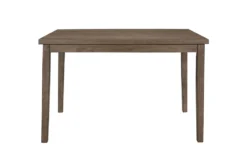 Liliana 48" Dining Table -Furniluxe 318682 brown wood dining set front 02