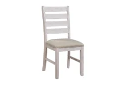 Ocean Dining Side Chair Set Of 2 -Furniluxe 318690 grey wood dining set side 14