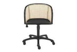 Hedda Office Chair With Black Velvet Seat