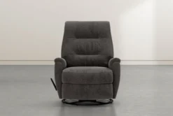 Rogan II Fabric Swivel Glider Recliner