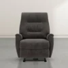 Rogan II Fabric Power Wallaway Recliner -Furniluxe 84265 grey fabric recliner signature 01