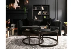 Benton Room Divider Bookcase -Furniluxe 84374 black wood room divider room 44