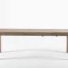 Amos 71-91" Extension Dining Table 1 Amos 71-91" Extension Dining Table -Furniluxe 85249 v2 grey wood extension dining table signature 01