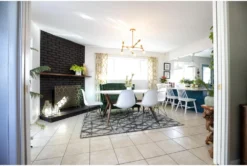 Alexa White Dining Side Chair -Furniluxe 92331 white plastic dining chair room 38