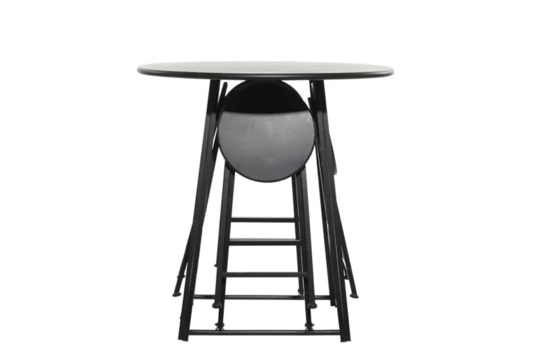 Furniluxe -Furniluxe 276351 grey multi media dining table front 03 768x518 1